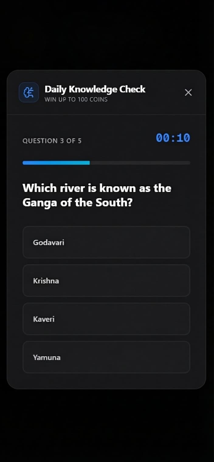 Daily Knowledge Quiz